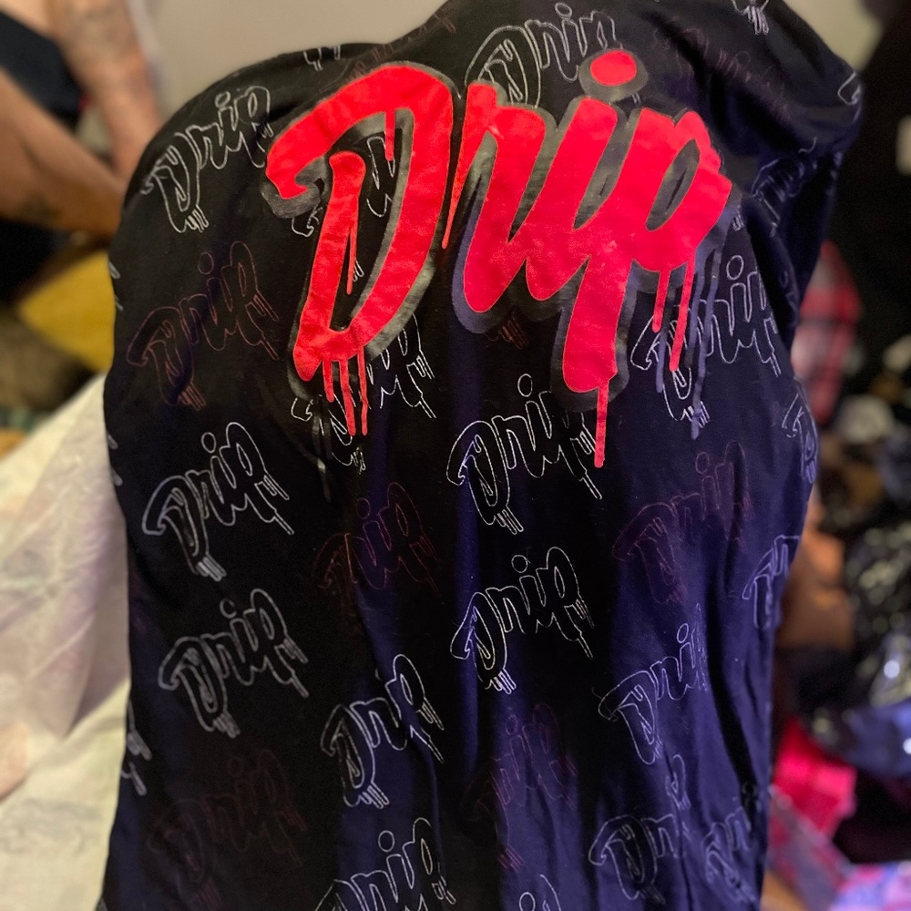 Drip Hooded Tee